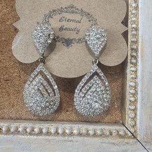 Silver Drop Earrings